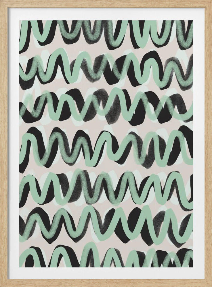 Wellenbewegungsrhythmus | Poster