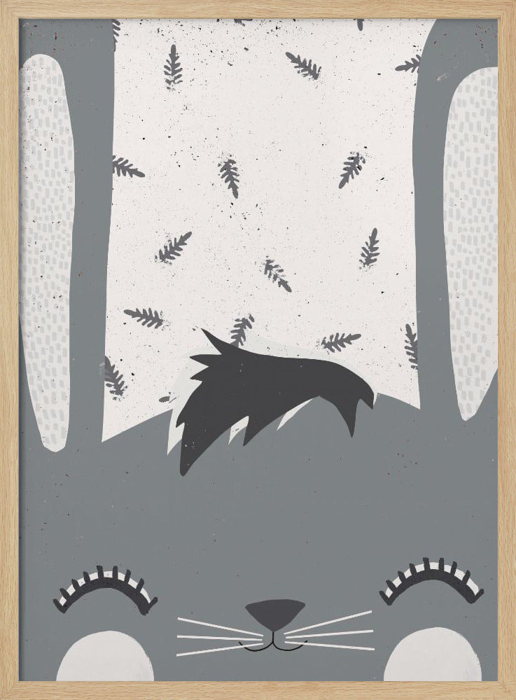Schnurrhaar-Gelassenheit | Poster
