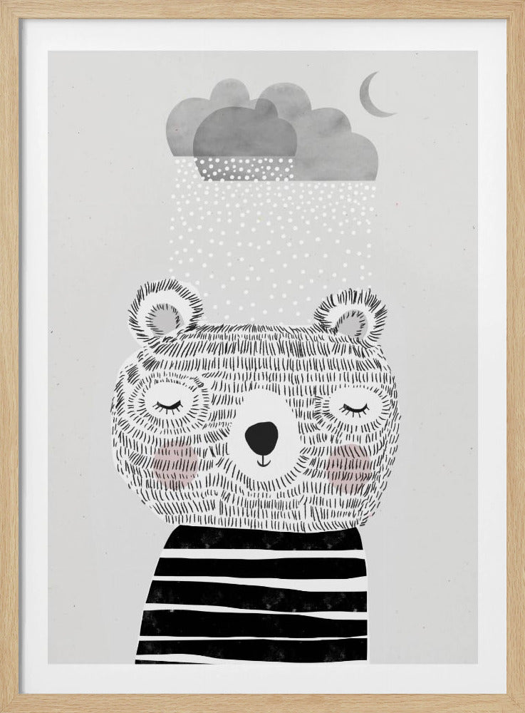 Verträumte Bärenwolken | Poster