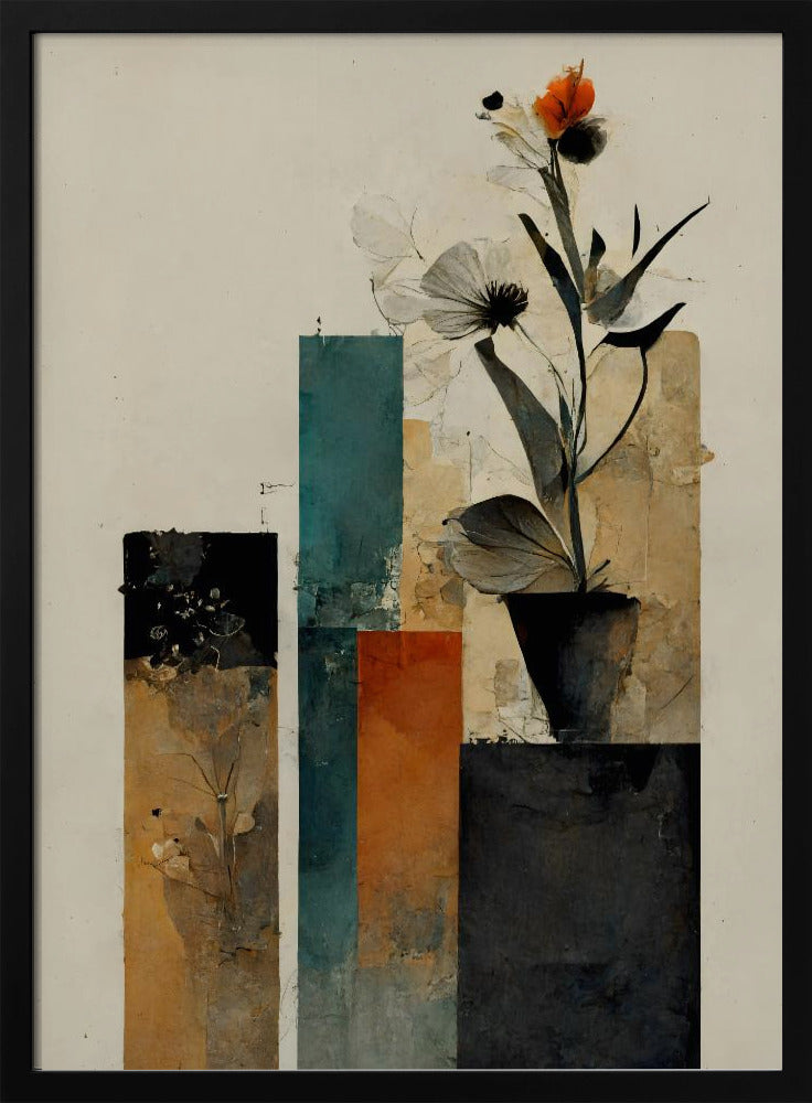 Abstrakte Blüten | Poster