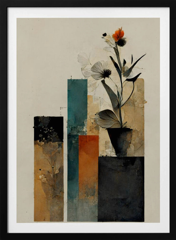 Abstrakte Blüten | Poster