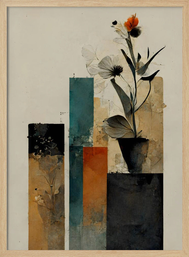 Abstrakte Blüten | Poster