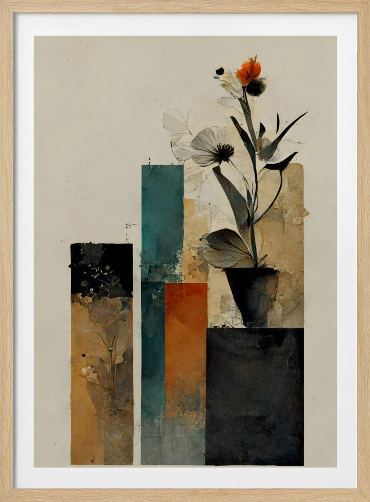Abstrakte Blüten | Poster