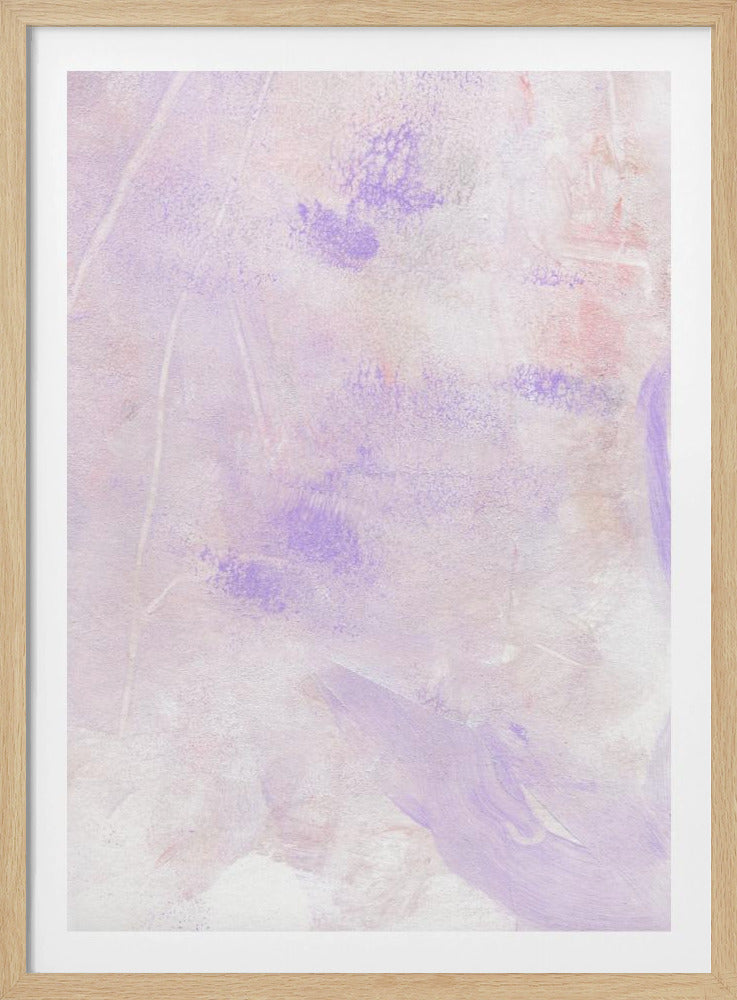 Sanfte Pastelltöne in Lavendel und Rosa | Poster