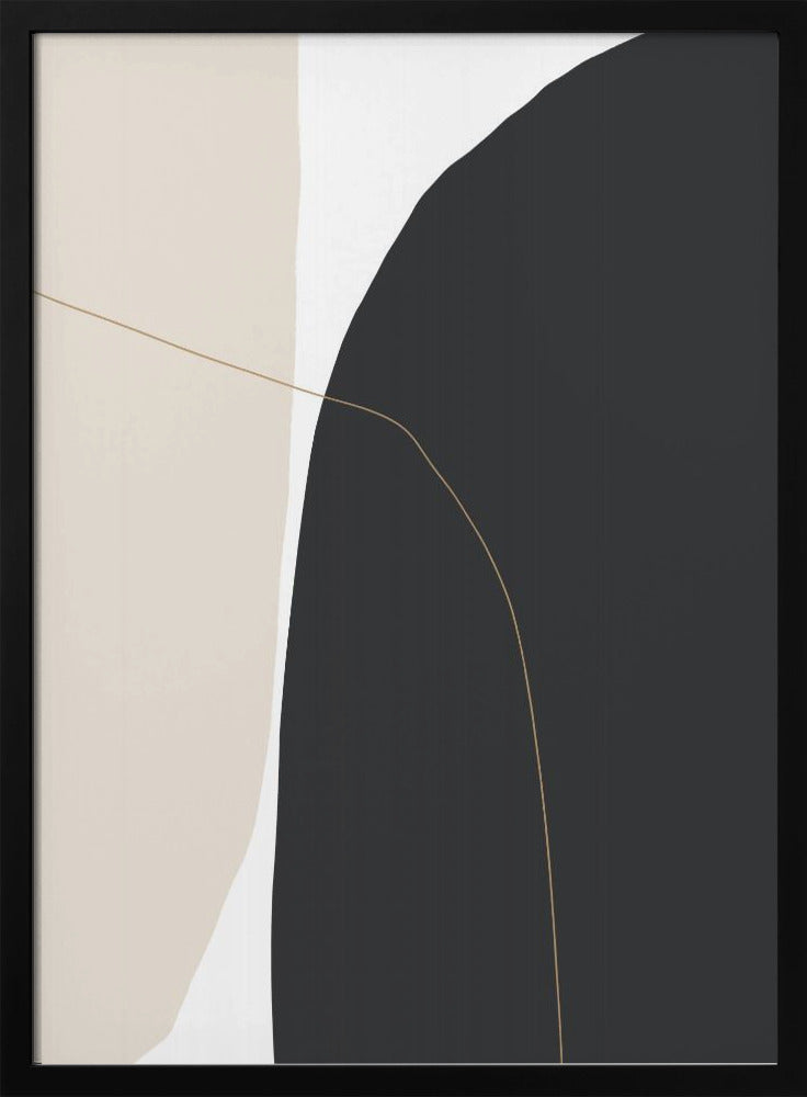 Delicate Curved Shapes | Poster