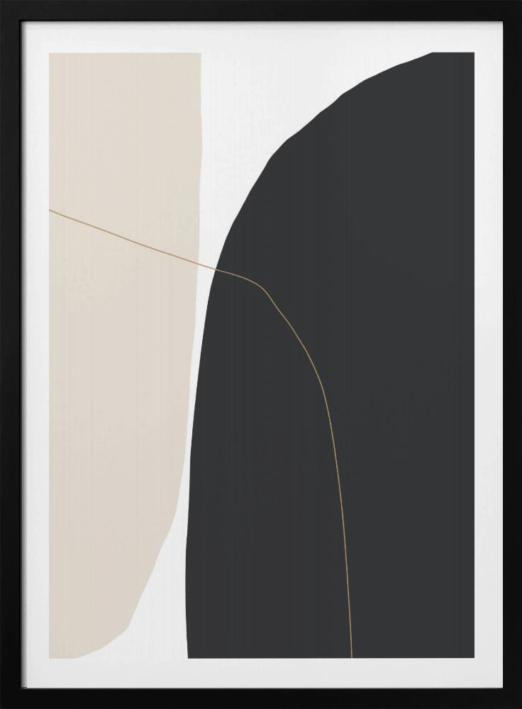 Delicate Curved Shapes | Poster