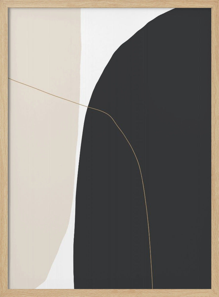 Delicate Curved Shapes | Poster