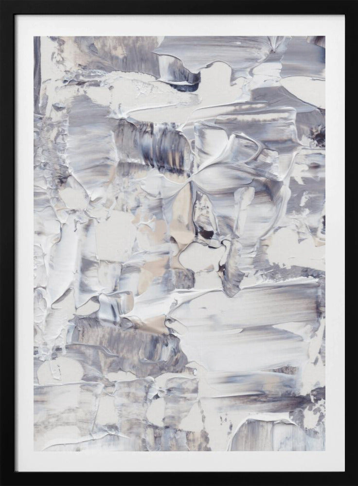 Textured Canvas with Impasto Style | Poster