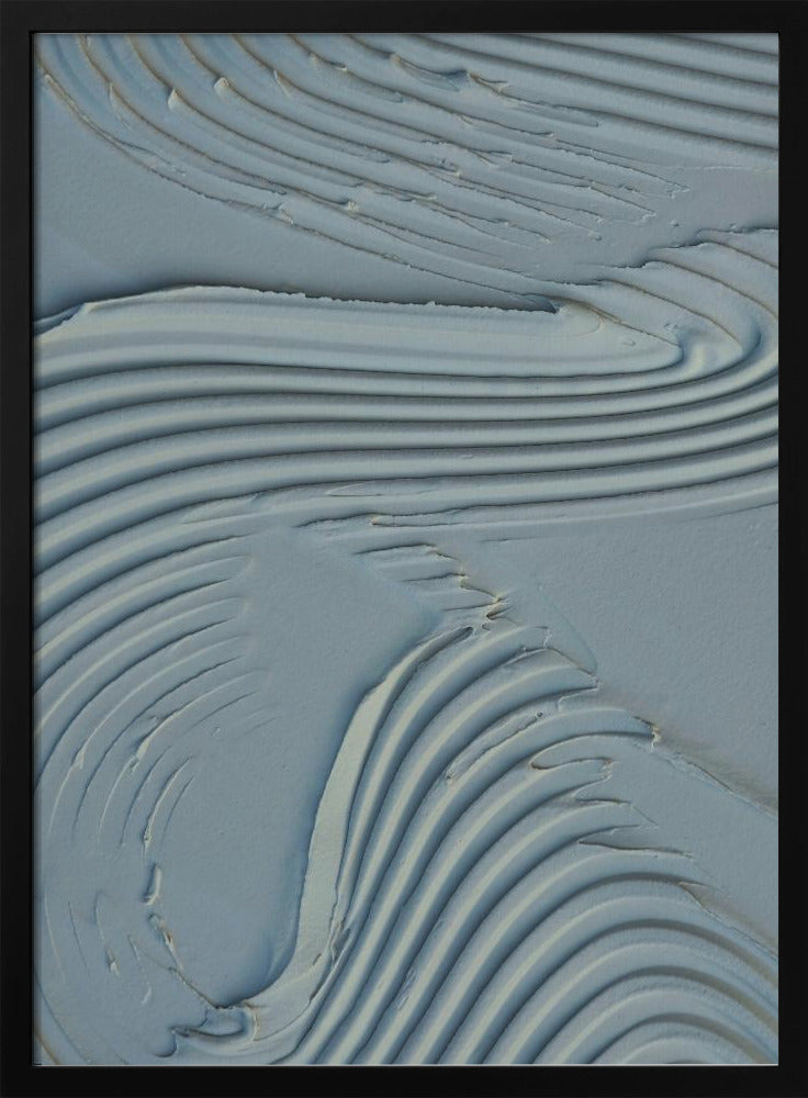 Schlammtextur 15 Blau | Poster