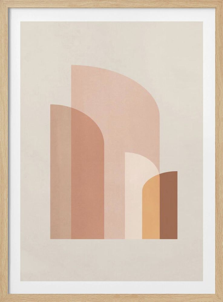 Retro Geometrisch IV | Poster