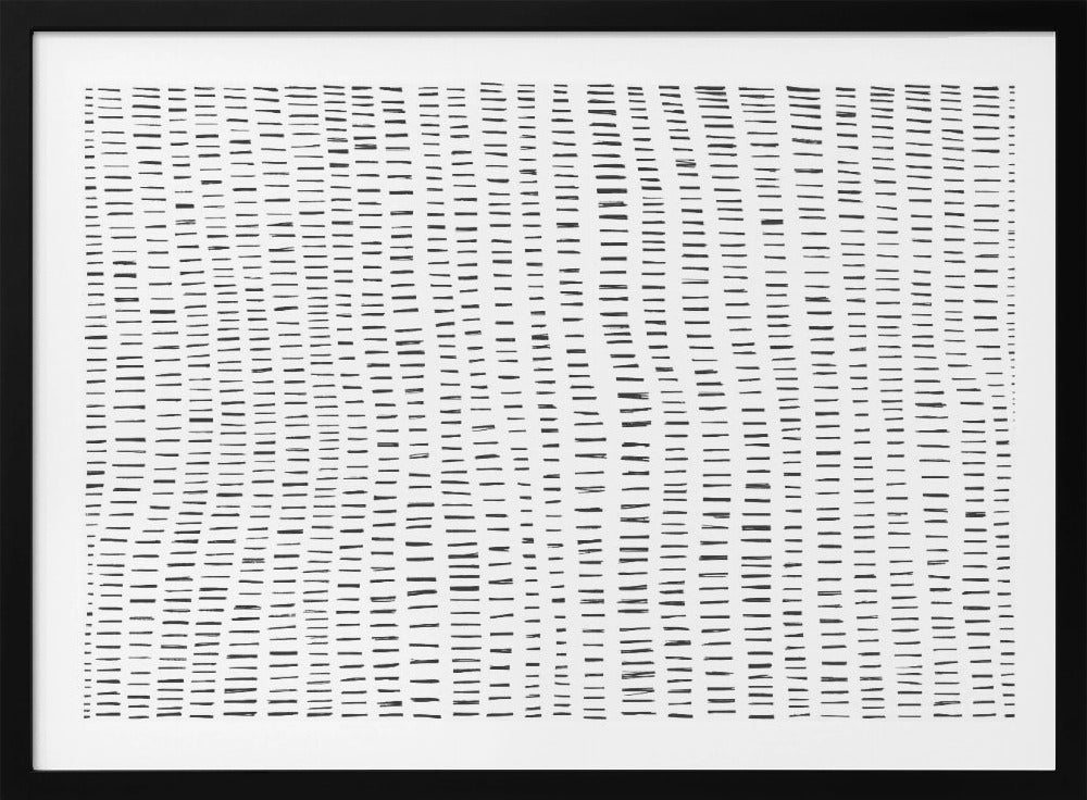 Rhythmic Lines Flow | Poster