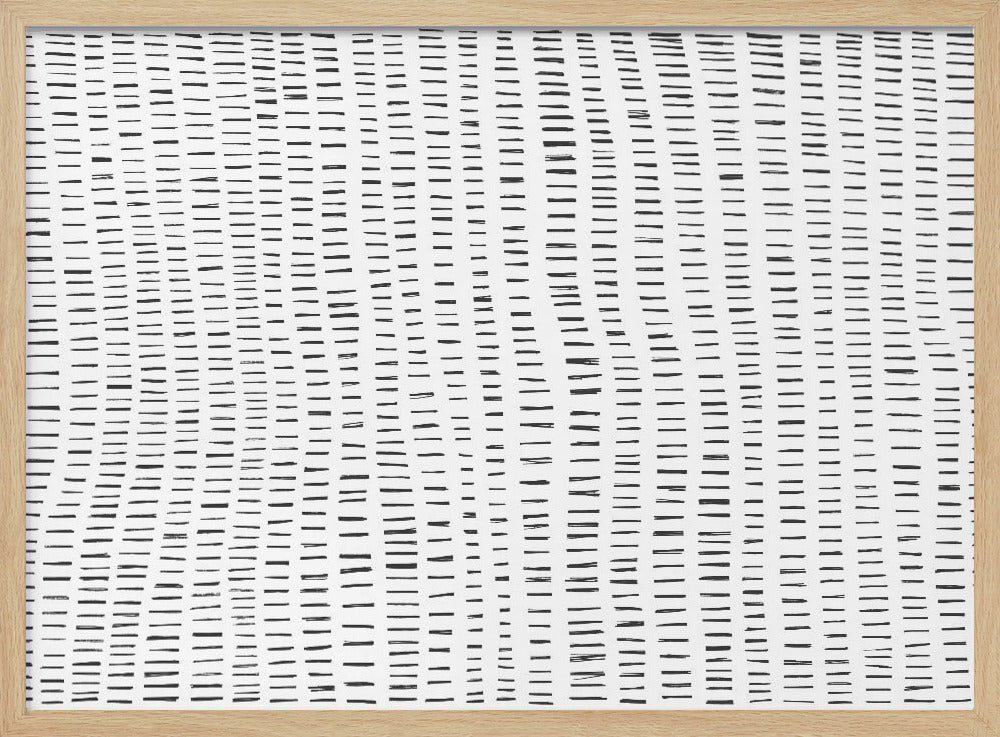 Rhythmic Lines Flow | Poster