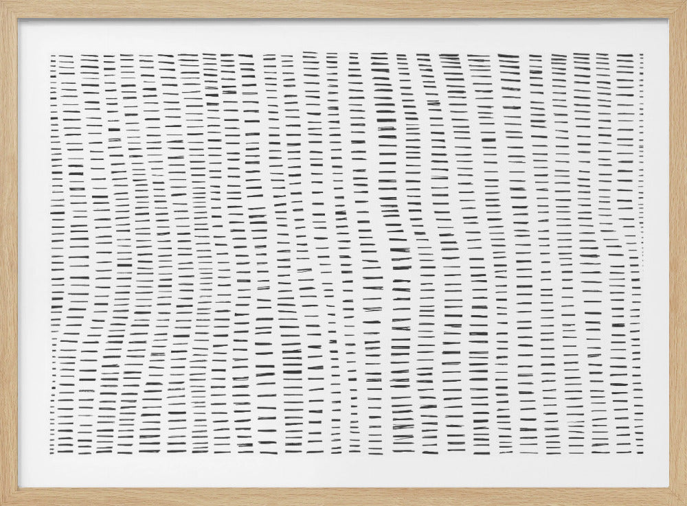 Rhythmic Lines Flow | Poster