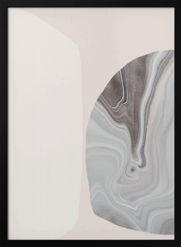 Marble Texture with Fluid Lines | Poster