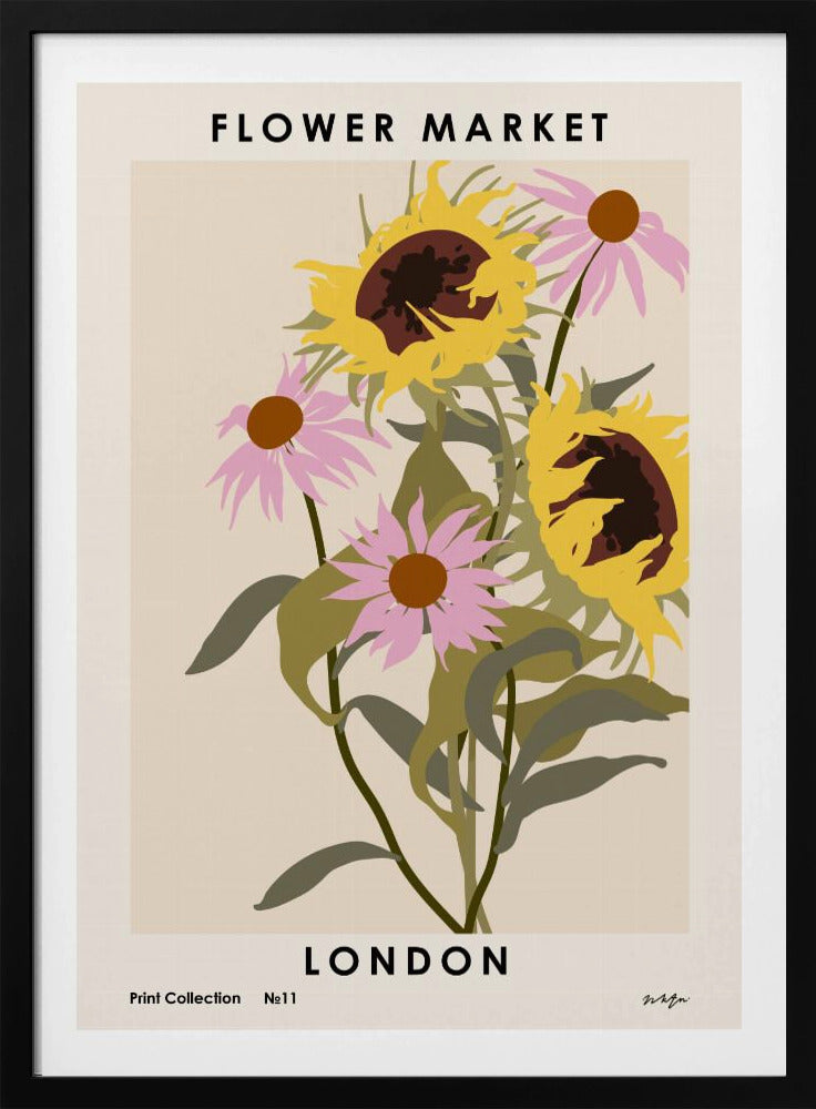 Blumenmarkt. London | Poster