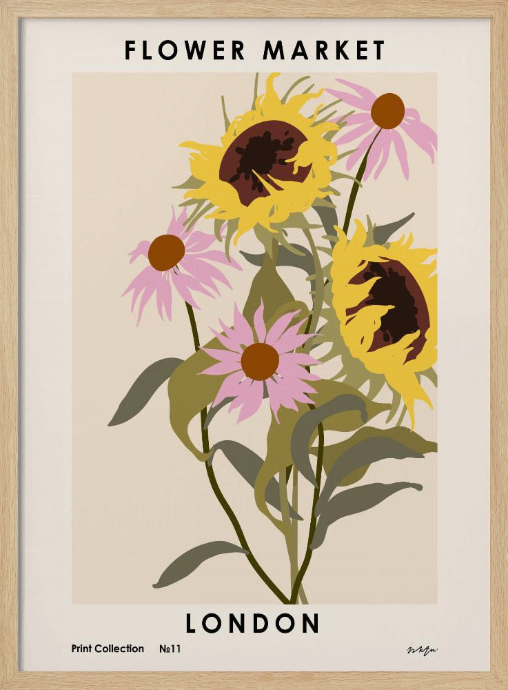 Blumenmarkt. London | Poster