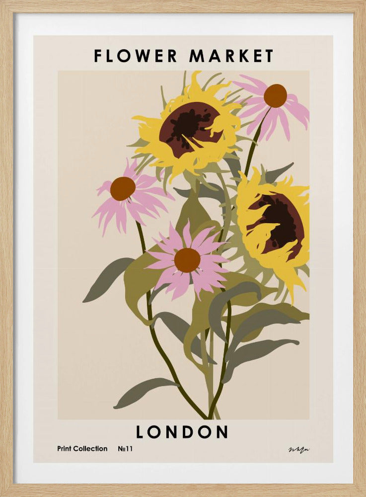 Blumenmarkt. London | Poster