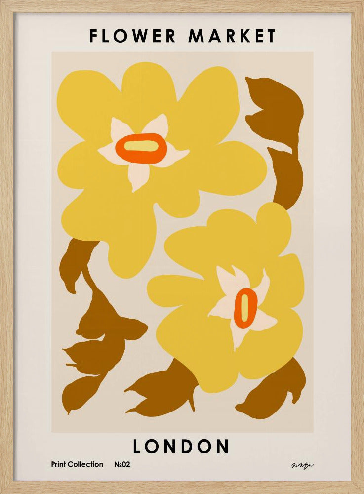 Blumenmarkt. London | Poster