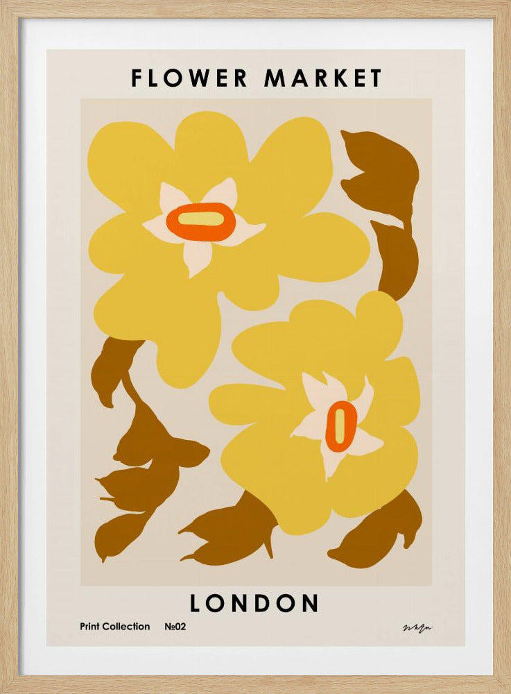 Blumenmarkt. London | Poster