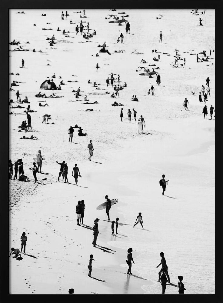 Strand-Silhouetten | Poster