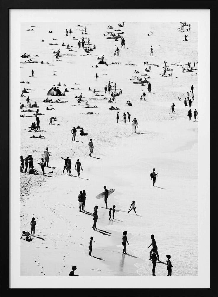 Strand-Silhouetten | Poster