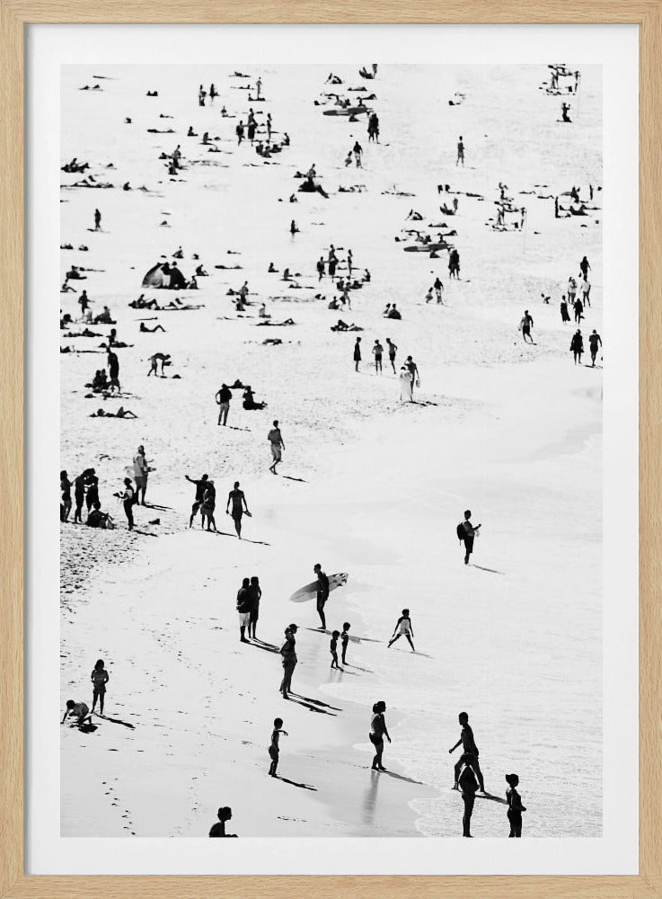 Strand-Silhouetten | Poster