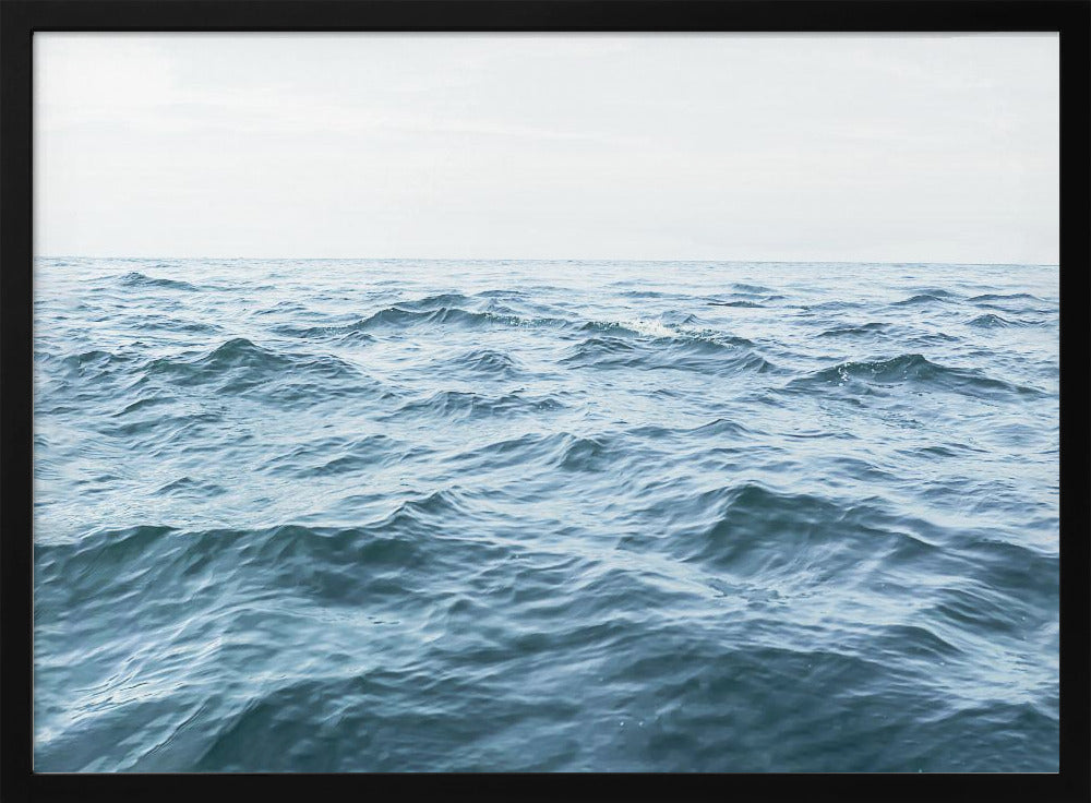 Wellenförmiger Horizont | Poster