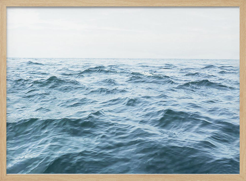 Wellenförmiger Horizont | Poster