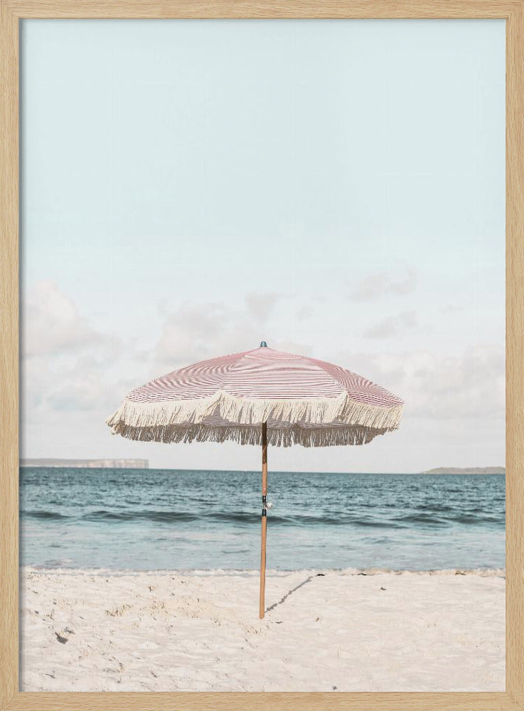 Rosa Regenschirm | Poster