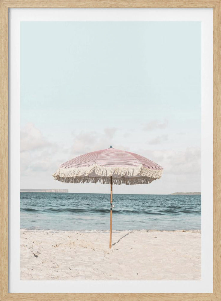 Rosa Regenschirm | Poster