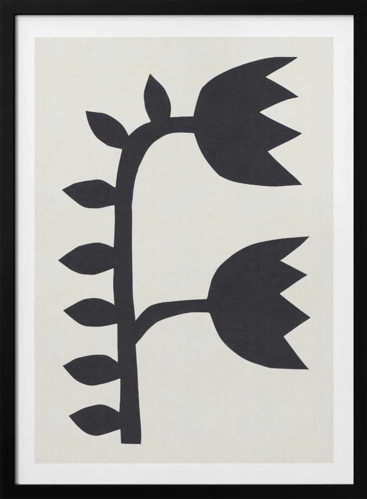 Schwarze Tulpen #1 | Poster