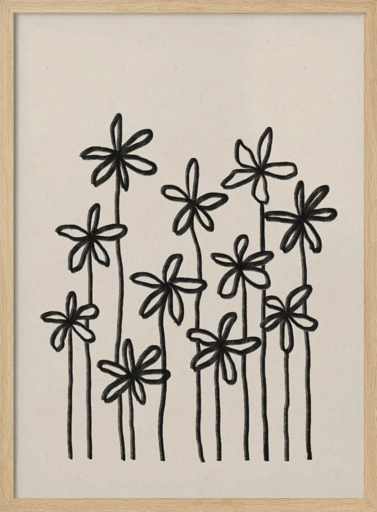 Ein Blumenfeld | Poster