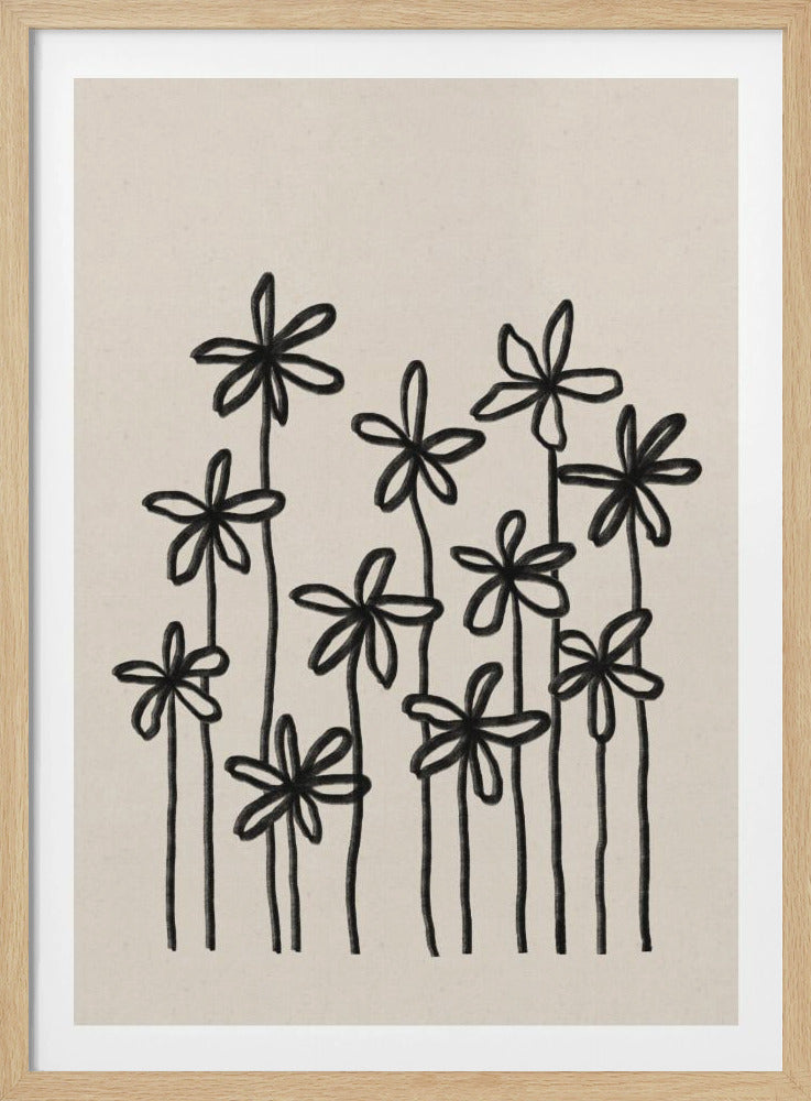 Ein Blumenfeld | Poster