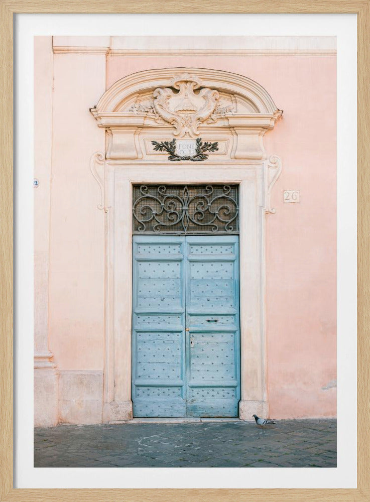 Pastell Trastevere – Rom, Italien, Reisefotografie | Poster