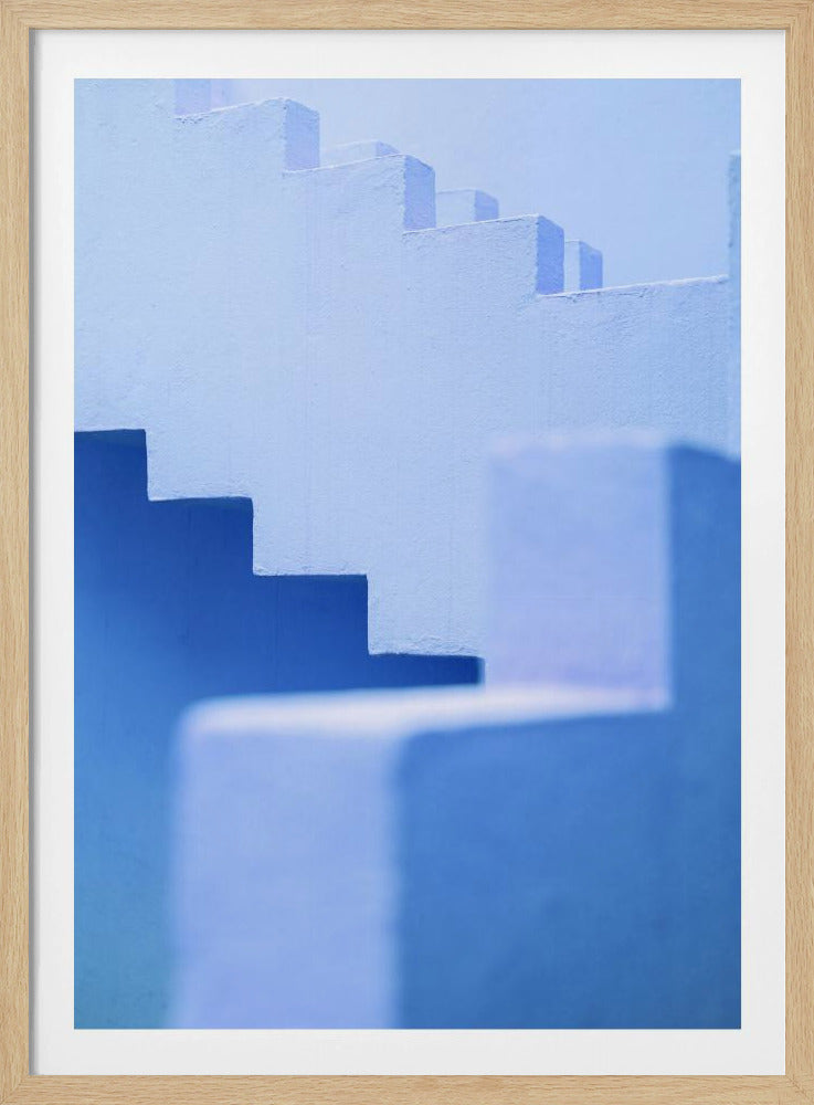 Muralla Roja in Blau | Poster