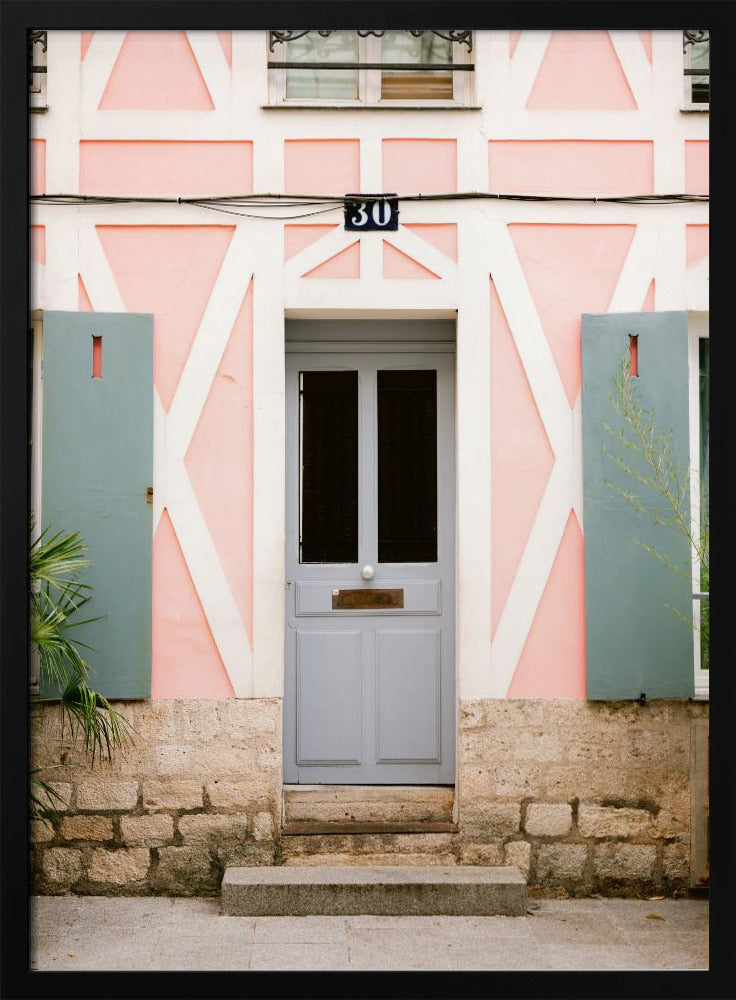 Rue de Cremieux Nummer 30 - Paris | Poster