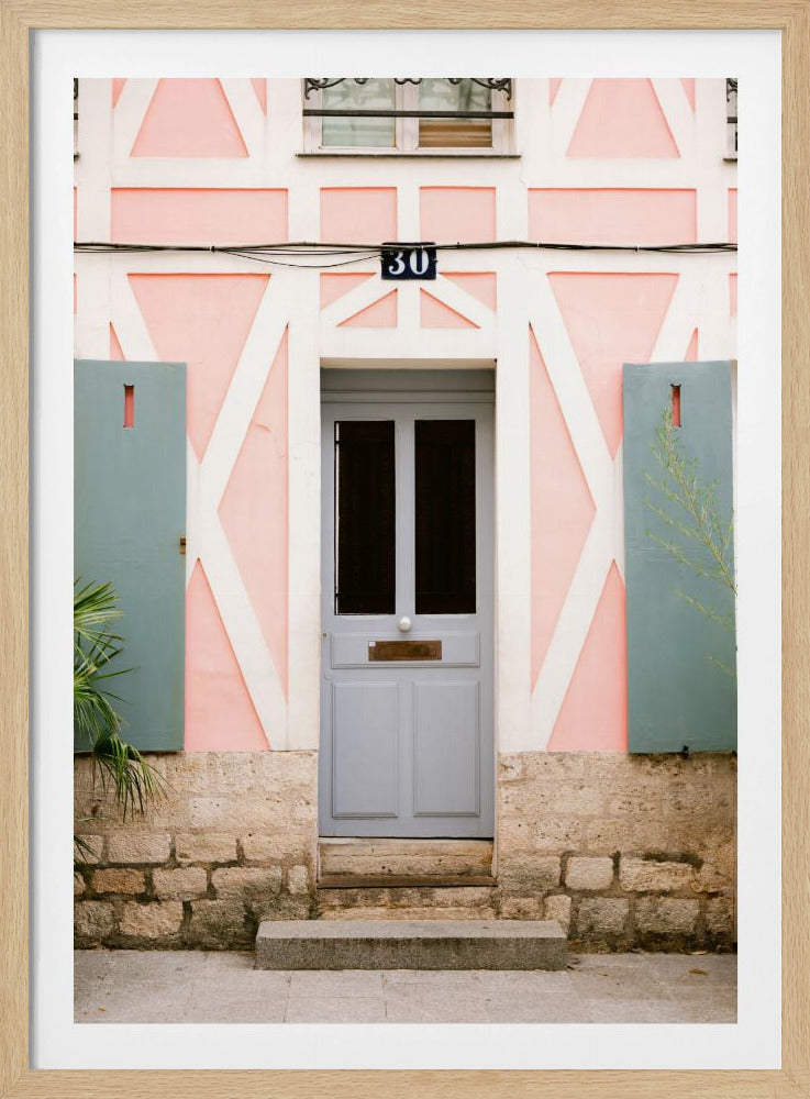 Rue de Cremieux Nummer 30 - Paris | Poster