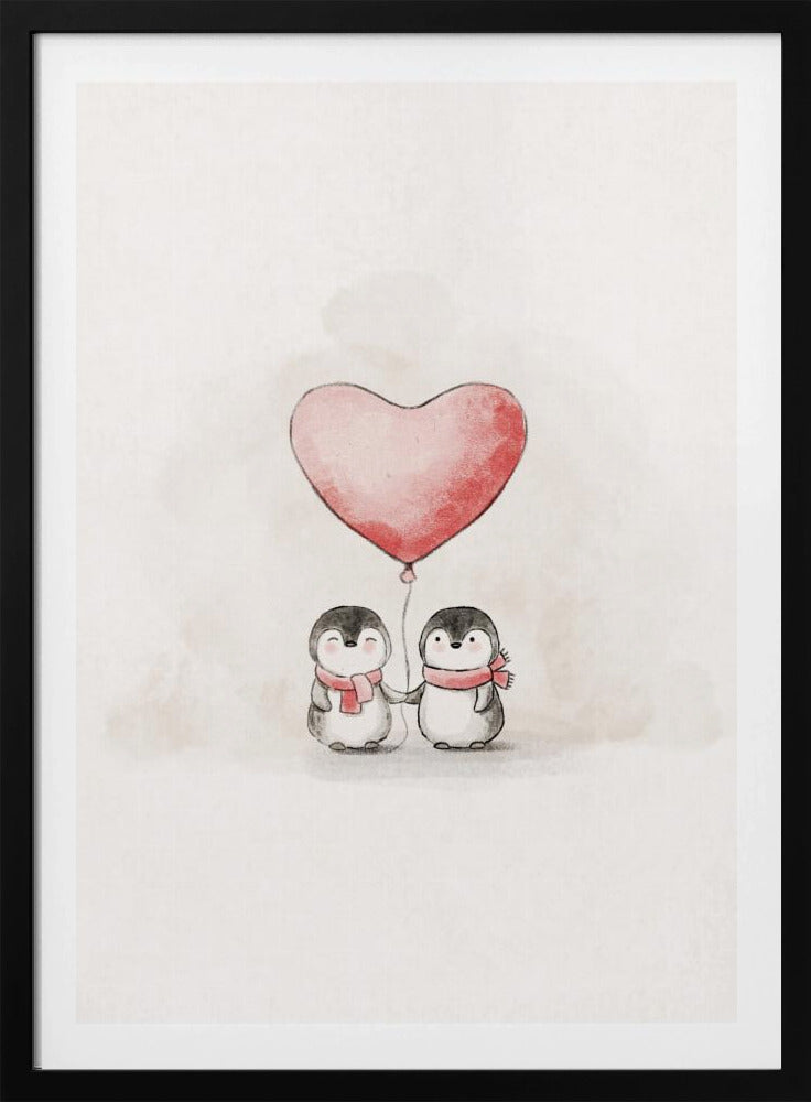 Verliebter Pinguin | Poster