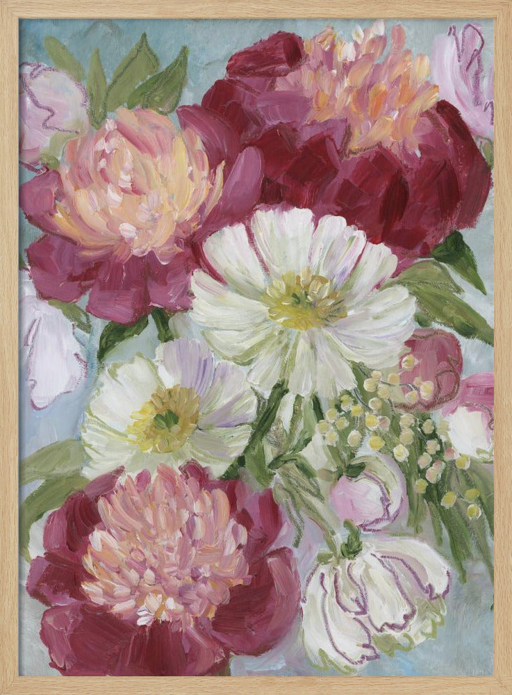 Eleanora, malerische Blumen | Poster