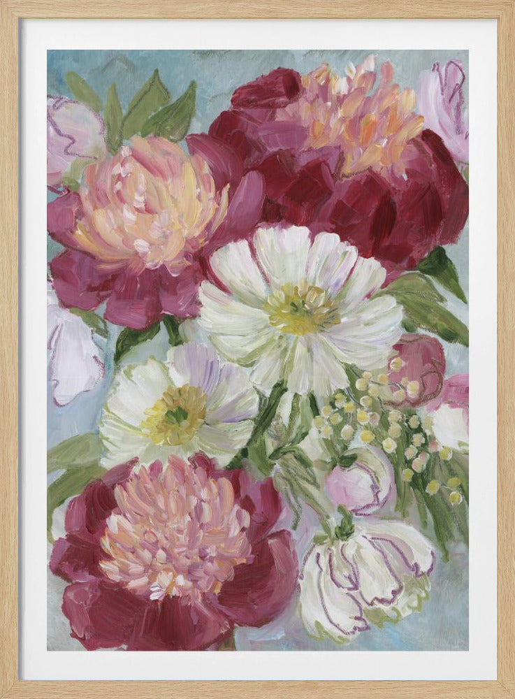 Eleanora, malerische Blumen | Poster