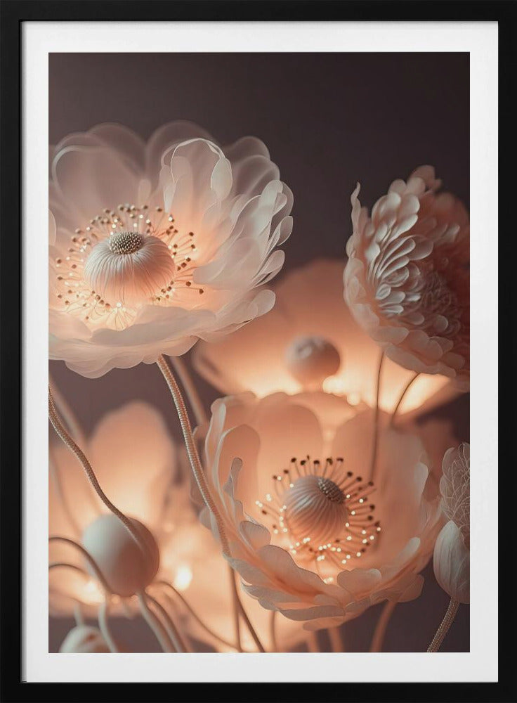 Leuchtende Blüten | Poster