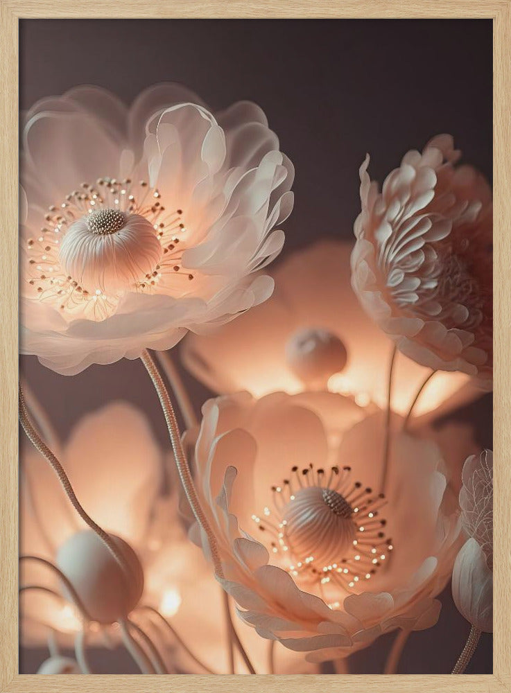 Leuchtende Blüten | Poster