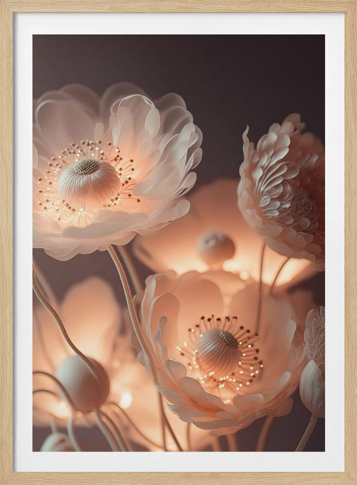 Leuchtende Blüten | Poster