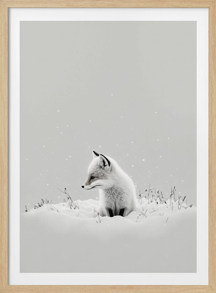Winter Fox&#039;s Gaze | Poster