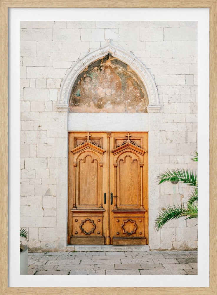 Kroatische Tür | Poster