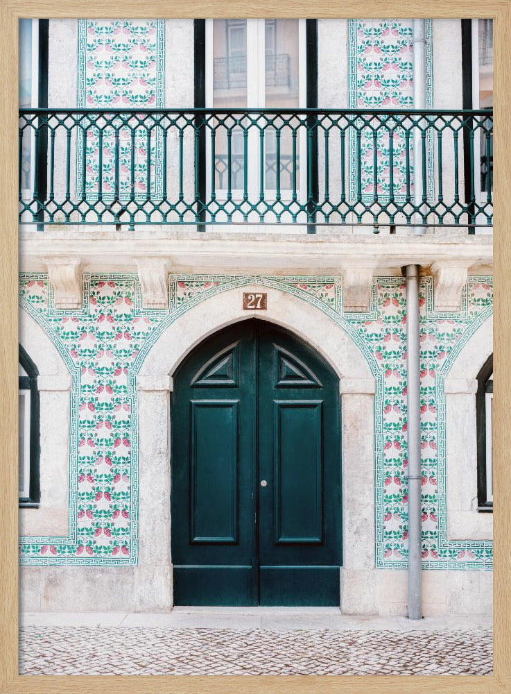 Lissabon Tür | Poster