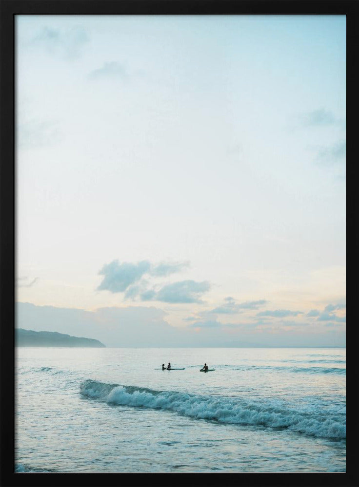 Sobald dein Board das Wasser berührt | Poster