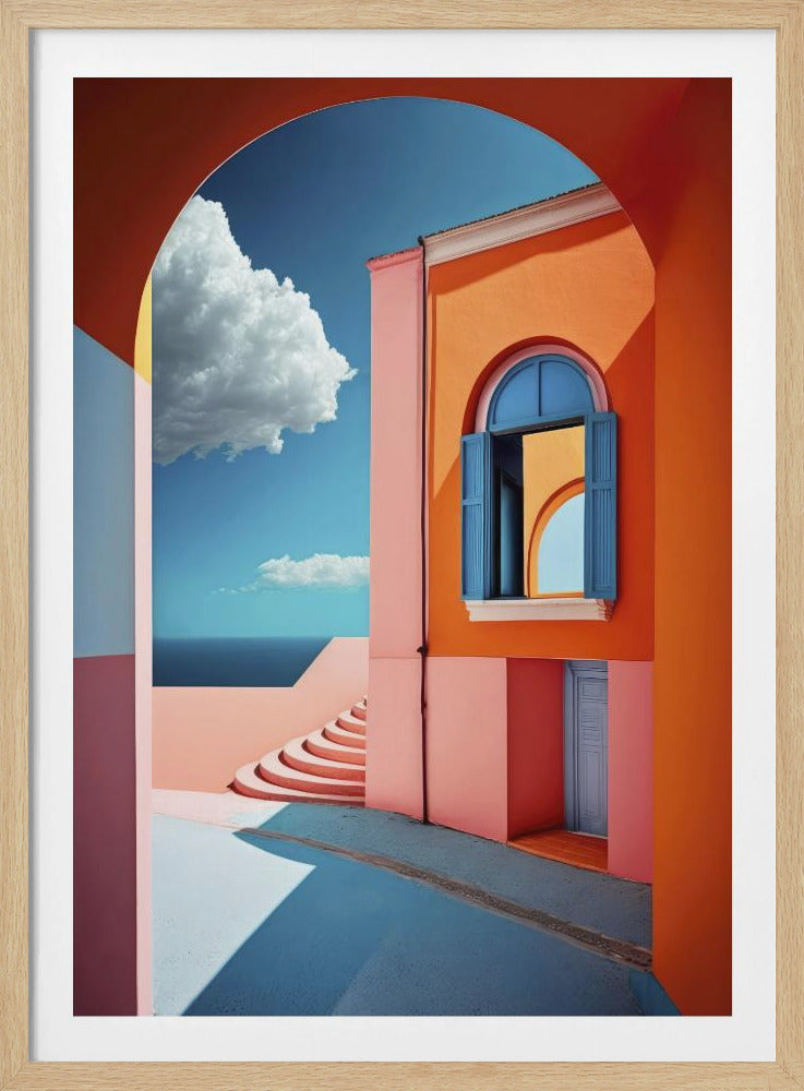Lebendige Traumlandschaft | Poster