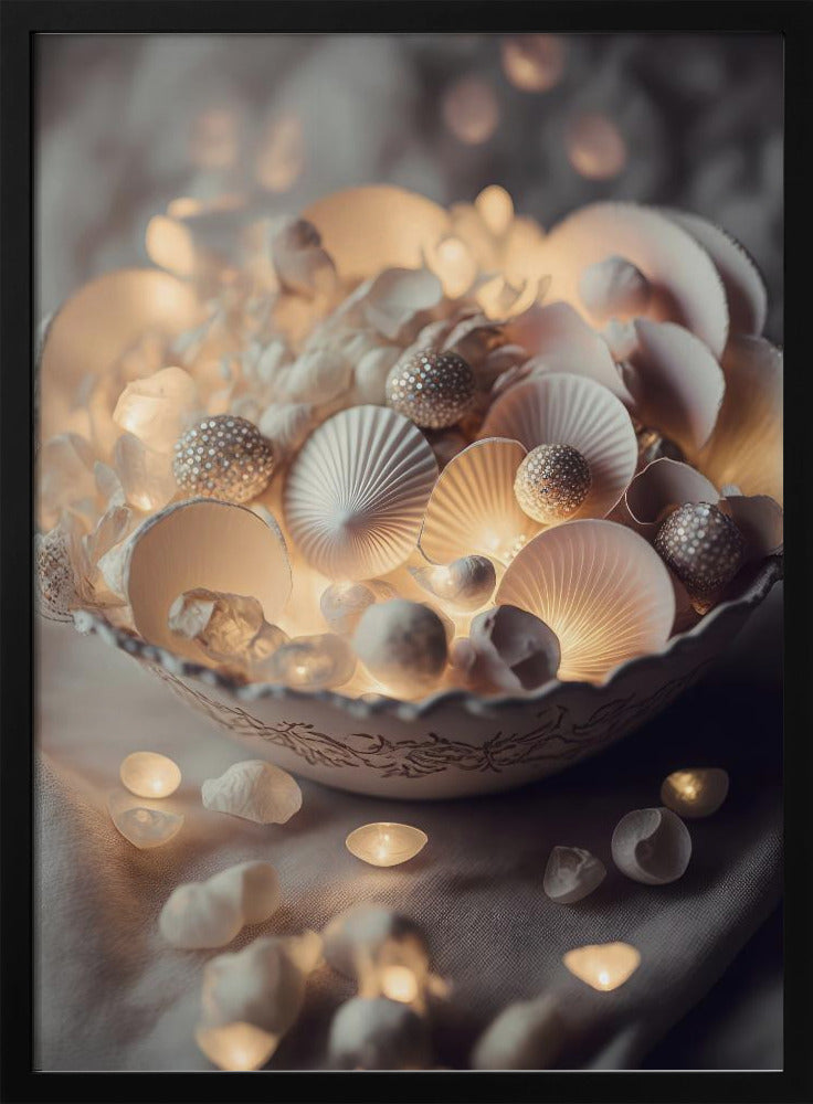Verzauberte Leuchtmuscheln | Poster