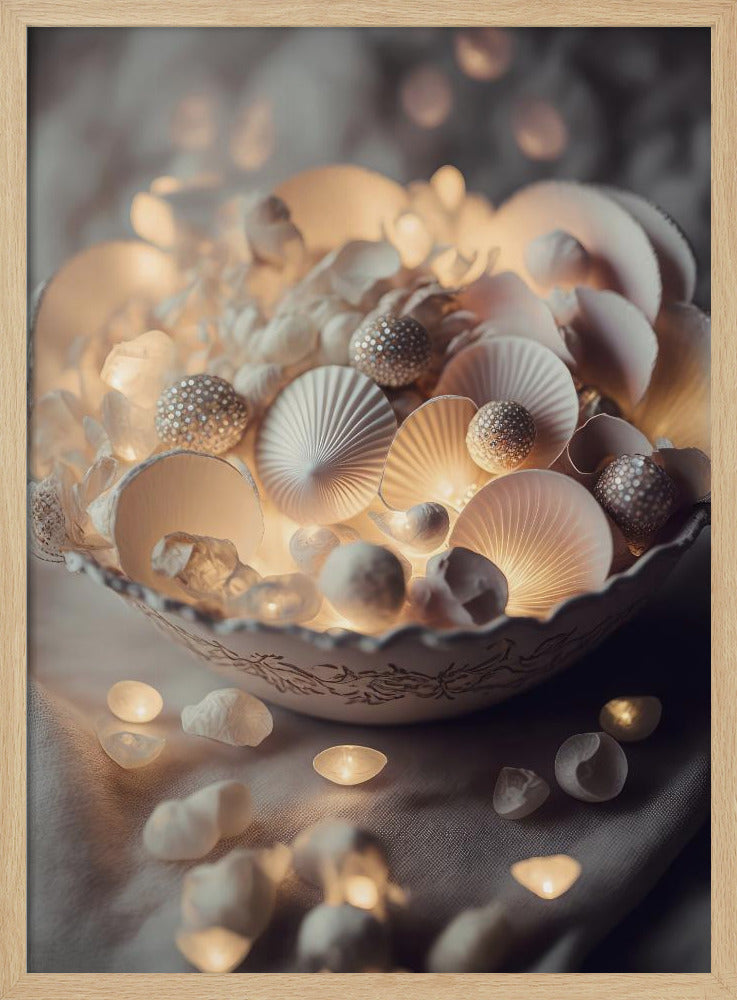 Verzauberte Leuchtmuscheln | Poster
